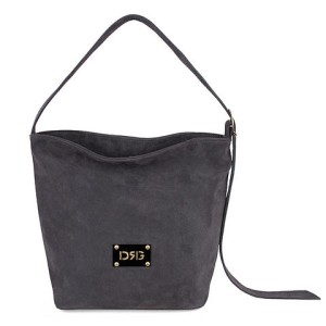 Women's Shoulder and Crossbody Bag 26132-1201 De Raggi Dark Grey